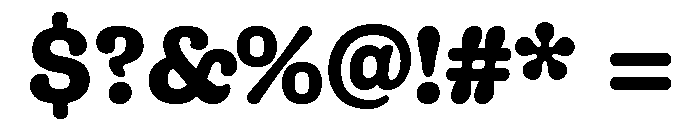 Margot Regular Font OTHER CHARS