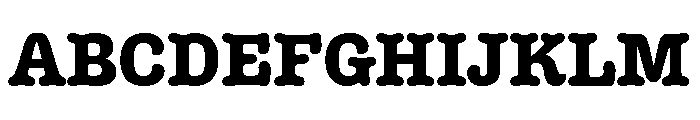 Margot Regular Font UPPERCASE
