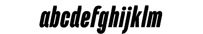 Marianina Condensed Bold Italic FONT