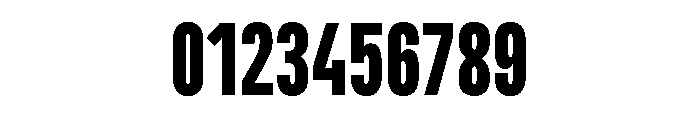 Marianina Condensed Bold Font OTHER CHARS