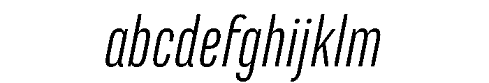 Marianina Condensed Light Italic FONT
