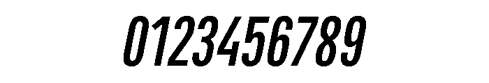 Marianina Condensed Regular Italic Font OTHER CHARS