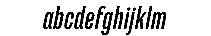 Marianina Condensed Regular Italic FONT