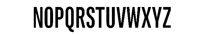 Marianina Condensed Regular Font UPPERCASE