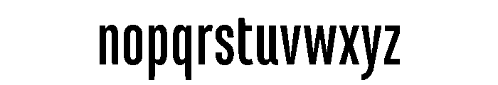 Marianina Condensed Regular Font LOWERCASE
