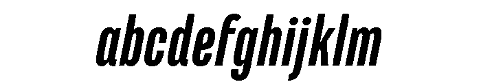 Marianina Condensed Semi Bold Italic FONT