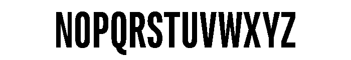 Marianina Condensed Semi Bold Font UPPERCASE