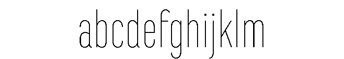 Marianina Condensed Thin FONT
