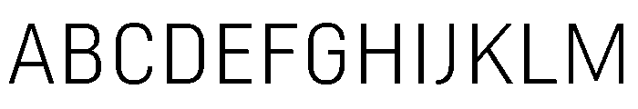 Marianina Extended Light Font UPPERCASE