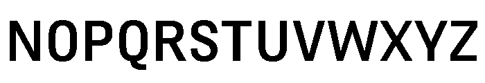 Marianina Extended Semi Bold Font UPPERCASE