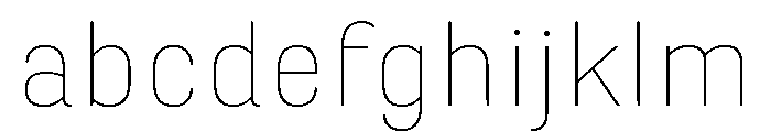 Marianina Extended Thin FONT