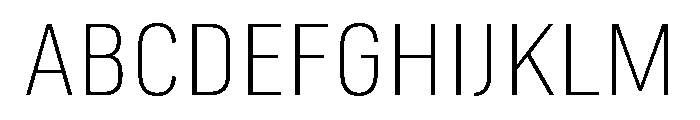 Marianina Extra Light Font UPPERCASE