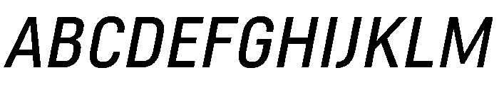 Marianina Italic Font UPPERCASE