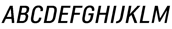 Marianina Regular Italic Font UPPERCASE