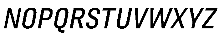 Marianina Regular Italic Font UPPERCASE