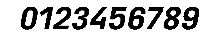 Marianina Semi Extended Bold Italic Font OTHER CHARS