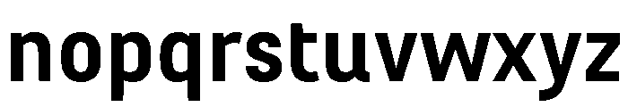 Marianina Semi Extended Bold Font LOWERCASE