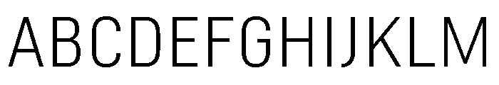 Marianina Semi Extended Light Font UPPERCASE