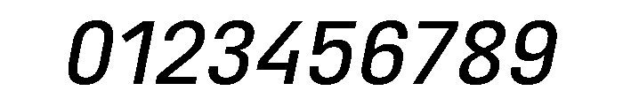 Marianina Semi Extended Regular Italic Font OTHER CHARS