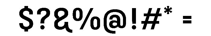 Marianina Semi Extended Semi Bold Font OTHER CHARS