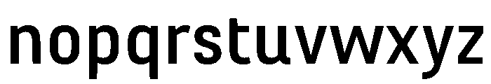 Marianina Semi Extended Semi Bold Font LOWERCASE