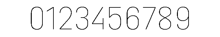 Marianina Semi Extended Thin Font OTHER CHARS