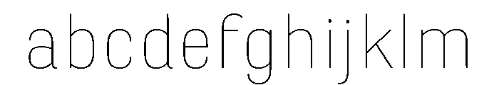 Marianina Semi Extended Thin FONT