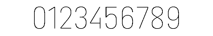 Marianina Thin Font OTHER CHARS