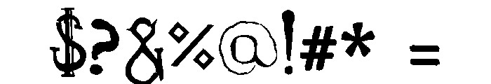 Marieke Regular Font OTHER CHARS