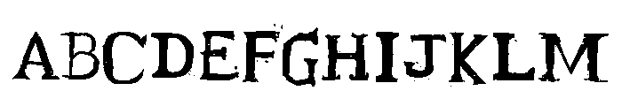 Marieke Regular Font UPPERCASE