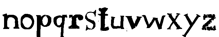 Marieke Regular Font LOWERCASE