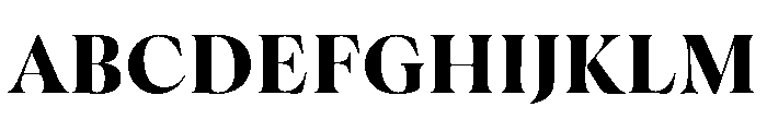 Marigold Serif Bold Font UPPERCASE