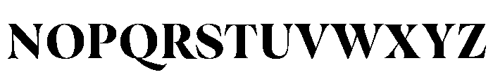 Marigold Serif Bold Font UPPERCASE