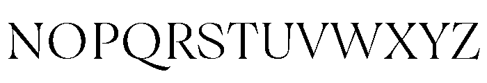 Marigold Serif Light Font UPPERCASE