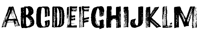 Marker Aid Regular Font UPPERCASE