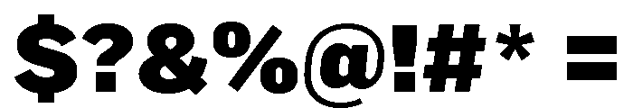 Marsden Black Font OTHER CHARS