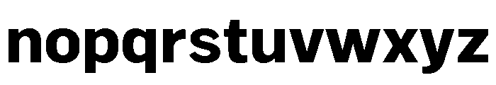Marsden Bold Font LOWERCASE