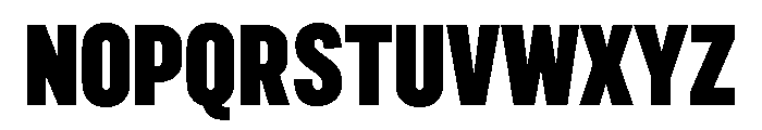 Marsden Compact Black Font UPPERCASE