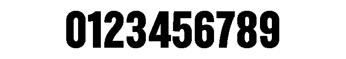 Marsden Compact Heavy Font OTHER CHARS