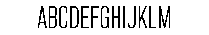Marsden Compact Light Font UPPERCASE