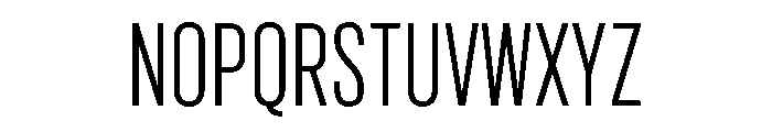 Marsden Compact Light Font UPPERCASE