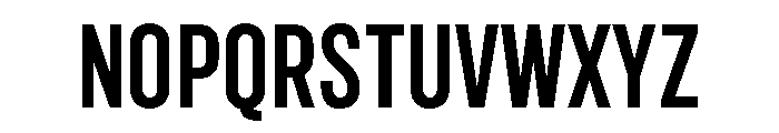 Marsden Compact Semi Bold Font UPPERCASE