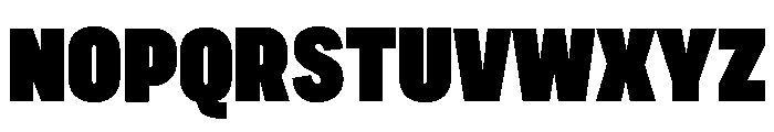 Marsden Compact Super Black Font UPPERCASE