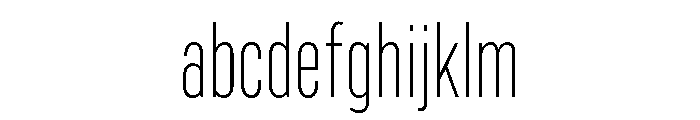 Marsden Compact Thin FONT
