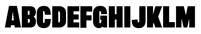 Marsden Compact Ultra Black Font UPPERCASE
