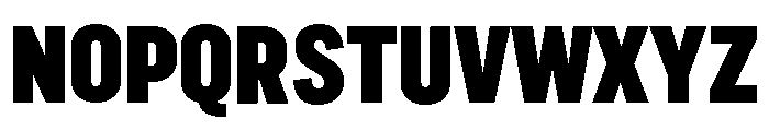 Marsden Compressed Black Font UPPERCASE