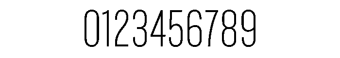 Marsden Compressed Extra Light Font OTHER CHARS