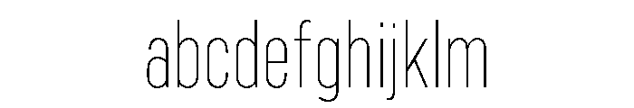 Marsden Compressed Hairline FONT