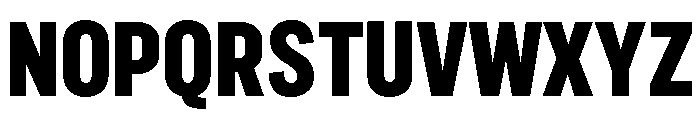 Marsden Compressed Heavy Font UPPERCASE