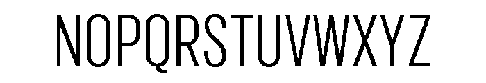 Marsden Compressed Light Font UPPERCASE